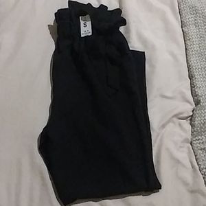 Black casual trousers